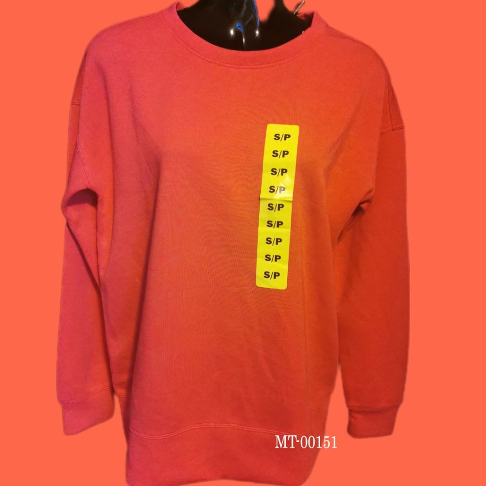 Mondetta  Women's Crew Neck Sweatshirt (Pink)